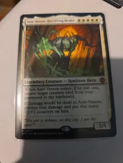 Anti-Venom, Horrifying Healer (Extended Art) Marvel's Spider-Man (SPM) - MTG - Image 1