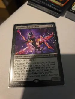 Gwenom Remorseless - MtG Spider-Man - NM Ships Next Day - Image 1