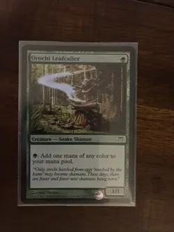 MTG Champions of Kamigawa Orochi Leafcaller Foil Mint/NM - Image 1