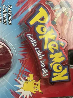 Vintage Pokemon red Pouch Bag W/10 Marbles Butterfree, New, Factory Sealed #12 - Image 5