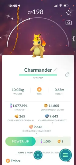 Pokemon Go Shiny Charmander Pikachu hat - Image 1