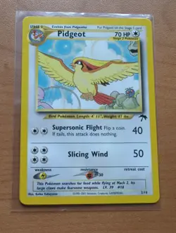 Pokemon TCG Pidgeot 2/18 Southern Islands LP - Image 1