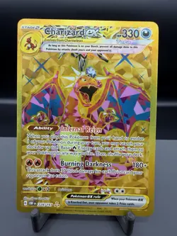 Pokemon Company Charizard ex 228/197 SV03 Obsidian Flames Hyper Rare Holo ENG - Image 1
