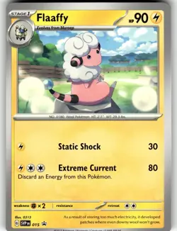 Flaaffy 015 Promo Scarlet & Violet Promo Pokemon Near Mint - Image 1