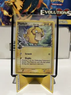Pokemon Psyduck 81/110 Delta Species EX Holon Phantoms 2006 Lightning Type LP/MP - Image 1