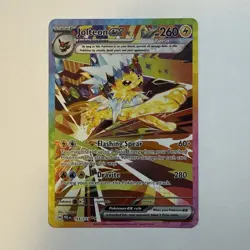 Jolteon ex 153/131 Special Illustration Rare Prismatic Evolutions Pokemon NM - Image 1