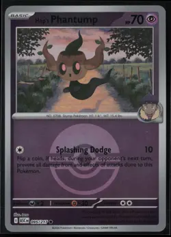 Hop's Phantump (Poke Ball) 095/217 Pokemon Ascended Heroes Common Near Mint - Image 1