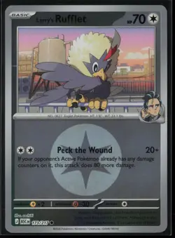 Larry's Rufflet (Energy Symbol Pattern) 173/217 Pokemon Ascended Heroes NM - Image 1
