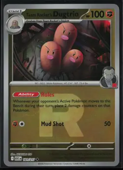 Team Rocket's Dugtrio (Team Rocket) 101/217 Pokemon Ascended Heroes Uncommon NM - Image 1