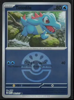 Totodile (Friend Ball) 041/217 Pokemon Ascended Heroes Common Near Mint - Image 1