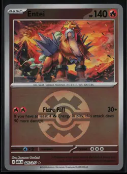 Entei (Quick Ball) 025/217 Pokemon Ascended Heroes Rare Near Mint - Image 1