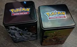 Pokemon TCG Tins Lot Of 3 Empty Various Stacking Tins/Pokeball - Great Condition - Image 1