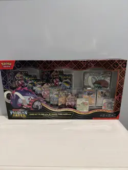 Pokemon Paldean Fates Great Tusk Iron Treads Ex Premium Collection - Image 1