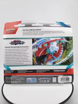 Pokemon Scarlet and Violet Paradox Rift 3 Pack Blister Cetitan OR Arctibax - Image 5