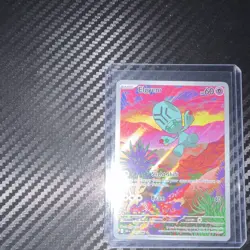 Pokemon TCG Elgyem SV: Black Bolt 120/086 Illustration Rare Full Art Holo Eng - Image 1