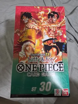 Lot of 5 Bandai One Piece Card Game Starter Deck EX Luffy & Ace ST-30 Sealed - Image 1