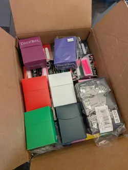 Ultra Pro Deck Box Lot 30+ Plastic Card Storage Boxes Mixed Colors - Image 2