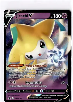 Jirachi V - 299 SWSH299 Promo SWSH: Sword & Shield Promo Cards LP - Image 1