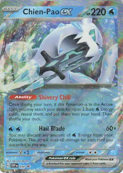 Chien-Pao ex Holo Promo SV: Scarlet & Violet Promo Cards 030 NM - Image 1