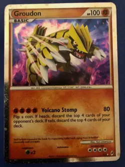 Groudon Call of Legends Shiny Holo Rare SL4 Pokemon TCG Card - Image 3