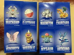 1999 Pokemon Sandylion Sticker Sheets #06 Charizard #02 Ivysaur 144 Articuno +++ - Image 1
