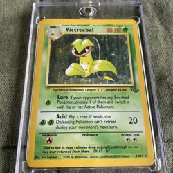 Pokemon Victreebel 14/64 Stage 2 Holo Jungle Set Card 1999 Near Mint Hard Cased - Image 1