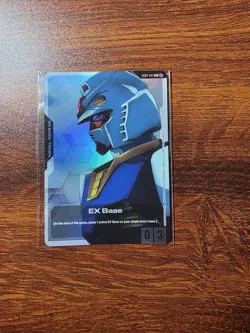 Gundam Card Game EX BASE EXBP-001 Promo Beta EX Rare Alt Art Holo + Beta Set - Image 1