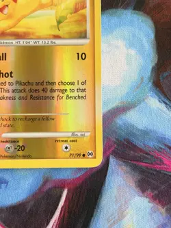 Pikachu LP Reverse Holo Platinum Arceus common 71 LV 17 Pokemon TCG Card - Image 5