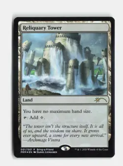 Reliquary Tower (Bring a Friend Promo) 1 Foil Promo MTG LP - Image 1