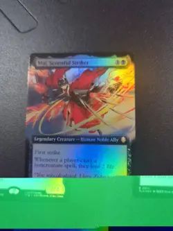 Mai, Scornful Striker (Extended Art) Avatar: The Last Airbender Foil - Image 1