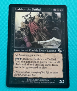 Balthor the Defiled - Judgement - MTG - Magic the Gathering - Image 1