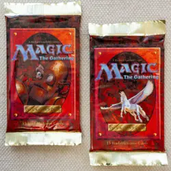 MTG: 2x 4th EDITION Factory Sealed Booster Pack Lot from Box - 2 Packs - English - Image 3
