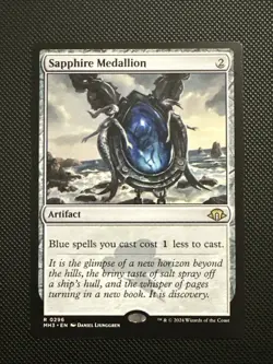 Sapphire Medallion (Non-Foil) Modern Horizons 3 MTG MH3 #296 NM - Image 1