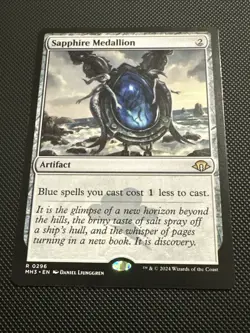 Sapphire Medallion (Non-Foil) Modern Horizons 3 MTG MH3 #296 NM - Image 2