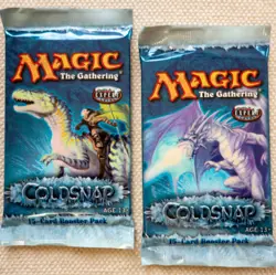 MTG: 2x COLDSNAP Factory Sealed Booster Packs from Box - 2 Packs Magic - English - Image 2