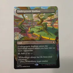 Undergrowth Stadium - MTG - Borderless - Commander Masters - #666 - LP - Image 1