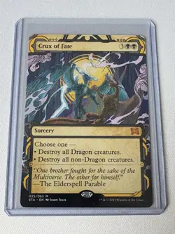 Crux of Fate | M | 25 | Strixhaven: Mystical Archives | Magic: The Gathering - Image 1