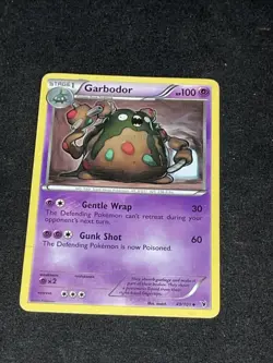 POKEMON GARBODOR 49/101 COMMON NM CARD NOBLE VICTORIES - Image 1
