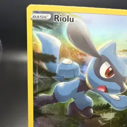The Pokemon Company Pokemon TCG Riolu Holo Ultra Rare GG26/GG70 Crown Zenith EN - Image 3