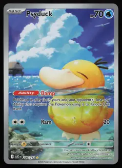 Psyduck 226/217 Illustration Rare Ascended Heroes Pokemon English NM - Image 1