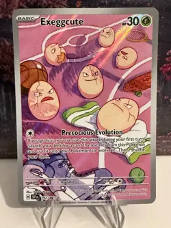 Exeggcute 192/191 Illustration Rare Surging Sparks Pokemon Near Mint - Image 1