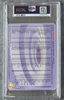 2002 POKEMON LEGENDARY COLLECTION BOX TOPPER #S2 DARK BLASTOISE PSA 9 - Image 2