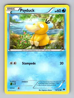 Psyduck 16/122 Common BREAKpoint Pokemon Lightly Played - Image 1