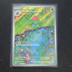 Ivysaur 167/165 SV Scarlet & Violet 151 Holo Illustration Rare 100 HP English - Image 1