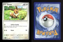 Eevee 113/142 Stellar Crown NM/M Pokemon - Image 3