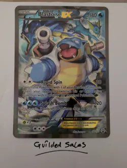 Pokemon Generations Jumbo Promo Set Pikachu Venusaur Blastoise XY122 XY123 XY124 - Image 2