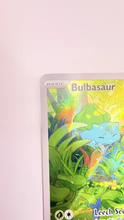 Pokemon Bulbasaur 166/165 SV 151 Illustration Rare Holo **AMAZING CONDITION** - Image 3