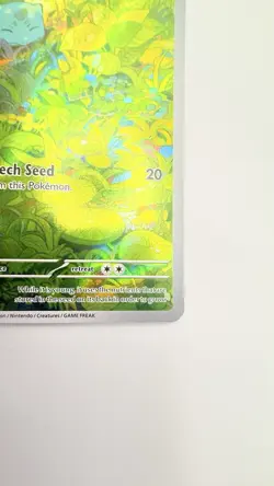 Pokemon Bulbasaur 166/165 SV 151 Illustration Rare Holo **AMAZING CONDITION** - Image 5