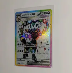 Pokemon Umbreon ex 176 Prismatic Evolutions Black Star Promo Holo | Near Mint - Image 3