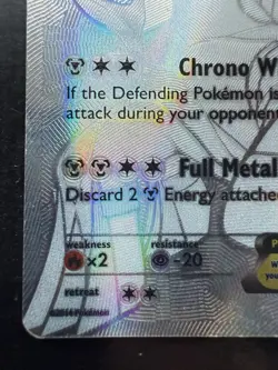 Pokemon Dialga EX 122/119 Secret Rare Full Art Holo XY Phantom Forces (MP) - Image 4